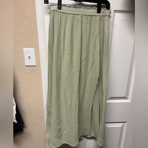 Green J-Crew Women's Skirt